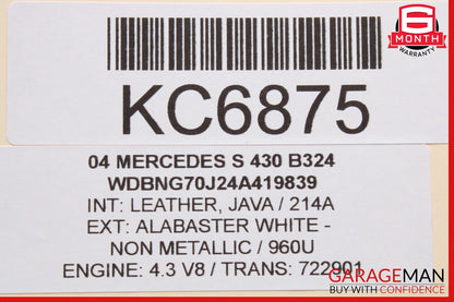 00-06 Mercedes S430 E320 E500 Hands Free Voice Communication Control Module Unit