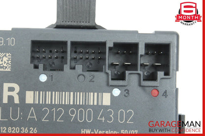 08-18 Mercedes W204 C250 C300 E400 Front Right Side Door Control Module Unit OEM