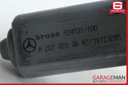 10-20 Mercedes W207 E350 SL550 Rear Right Window Regulator Motor 2078200642 OEM