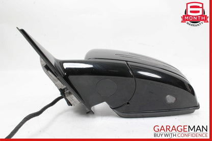 10-13 Mercedes W212 E500 Front Left Side Mirror Door Rear View Obsidian Black