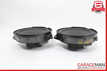 08-18 Mercedes W212 E350 C250 CLS550 Rear Door Audio Speaker Logic 7 Set of 2 Pc