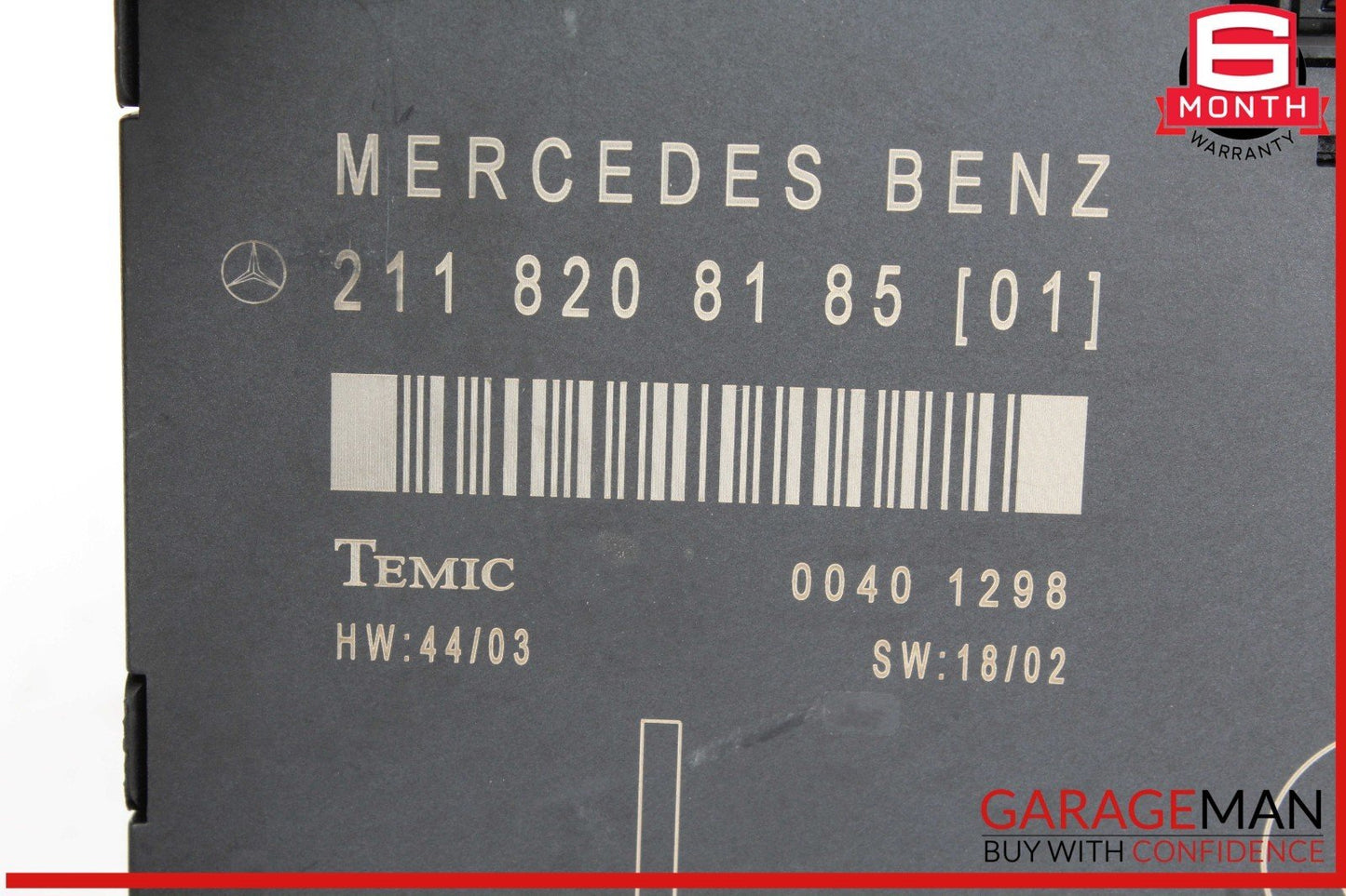 03-09 Mercedes W211 E350 E500 Front Left Side Door Control Module Unit OEM
