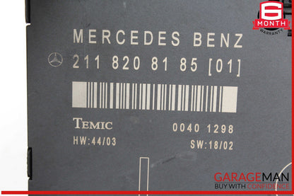 03-09 Mercedes W211 E350 E500 Front Left Side Door Control Module Unit OEM