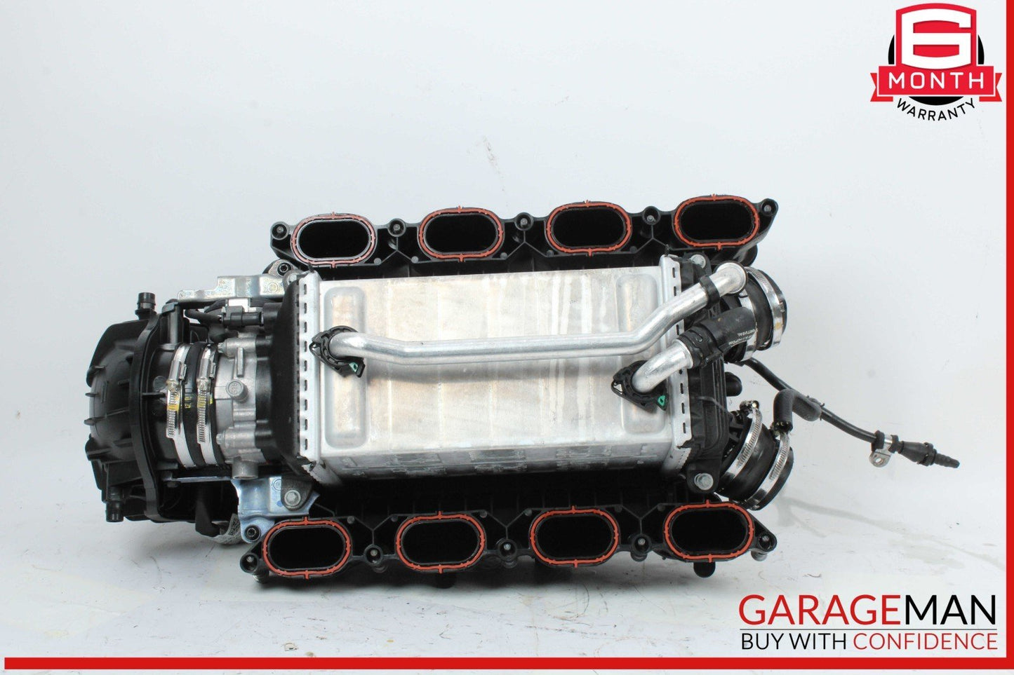 Mercedes X166 GL450 Air Intake Manifold Distributor Engine Intercooler Radiator