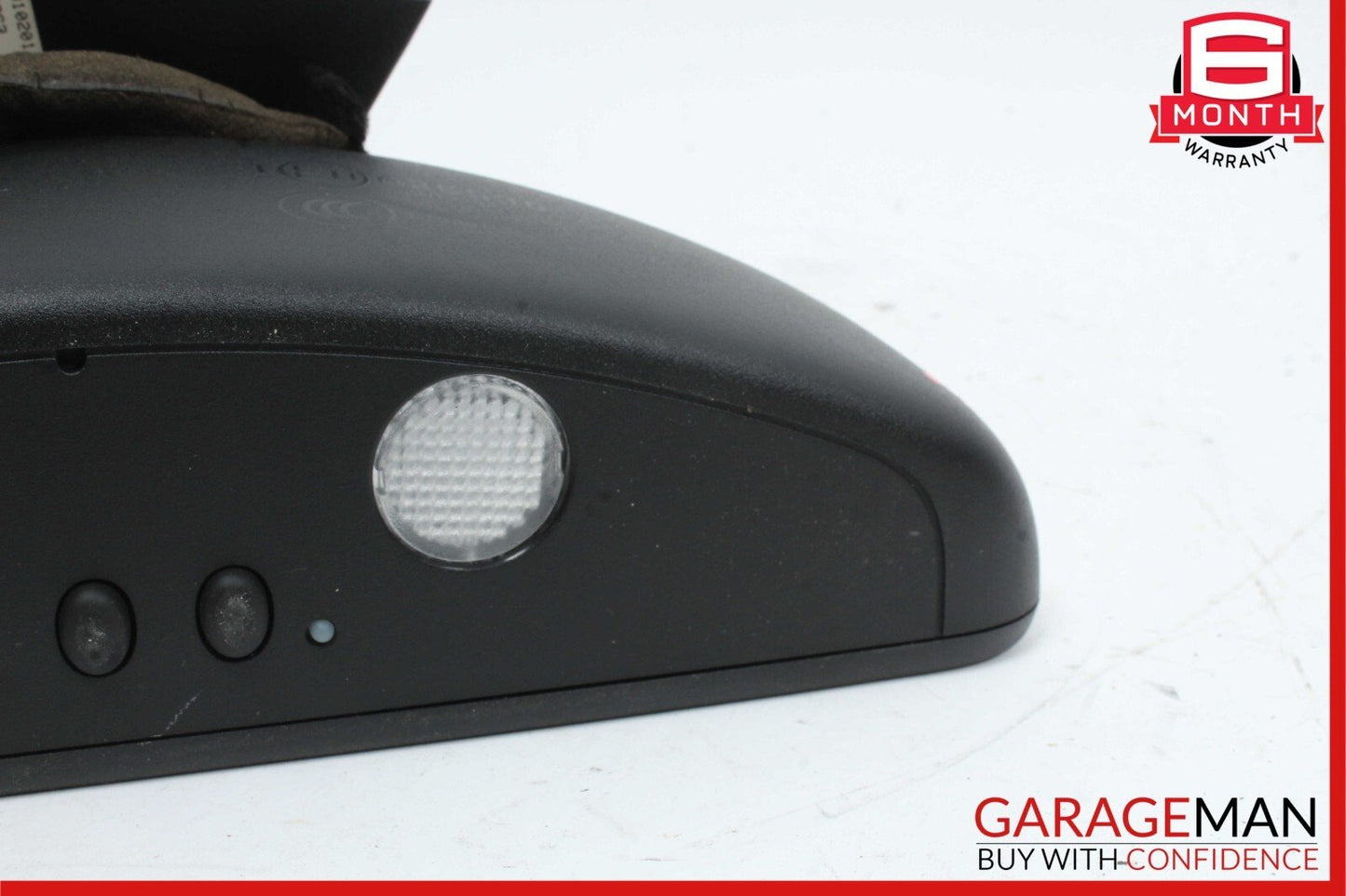 08-14 Mercedes W204 C250 C350 Top Upper Rear View Mirror Assembly Black OEM
