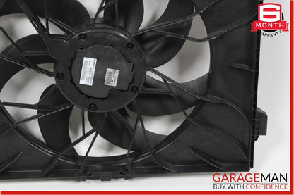10-13 Mercedes W221 S550 CL550 Engine Cooling Fan Shroud Motor Assembly OEM