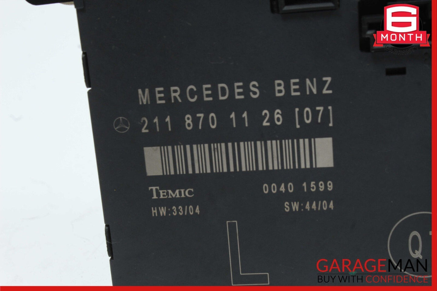 03-09 Mercedes W211 E350 E550 E63 AMG Front Left Side Door Controller Module