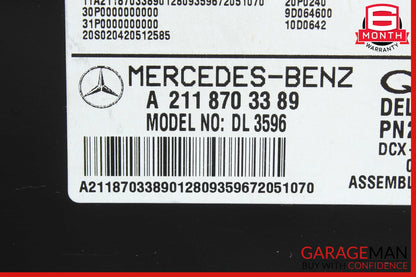 03-09 Mercedes W211 E550 CLK350 CL550 Sirius Satellite Radio Receiver OEM