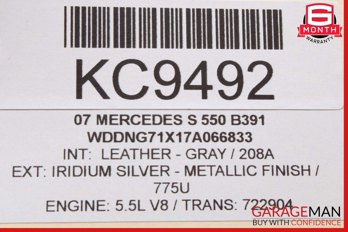 07-14 Mercedes W221 S550 CL550 Voice Language Communication Control Module OEM