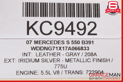 07-14 Mercedes W221 S550 CL550 Voice Language Communication Control Module OEM