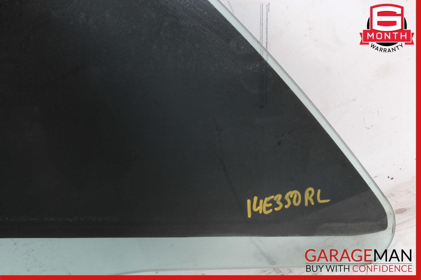 11-17 Mercedes W207 E350 E550 Rear Left Side Quarter Window Glass Tinted OEM