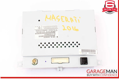 14-17 Maserati Ghibli Radio GPS Navigation Info Display Screen Touchscreen OEM