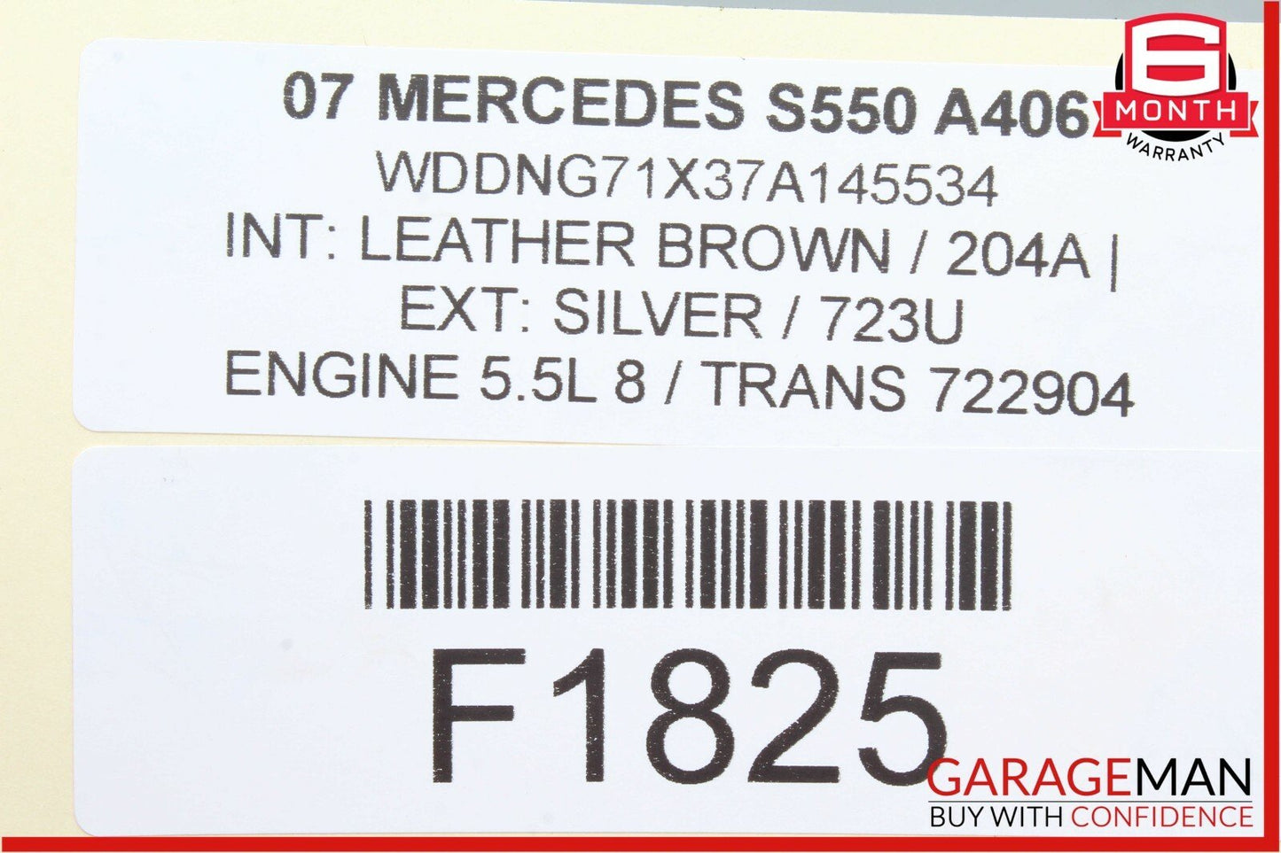 07-13 Mercedes W221 S550 S63 AMG Rear Left Driver Side Exterior Door Handle OEM