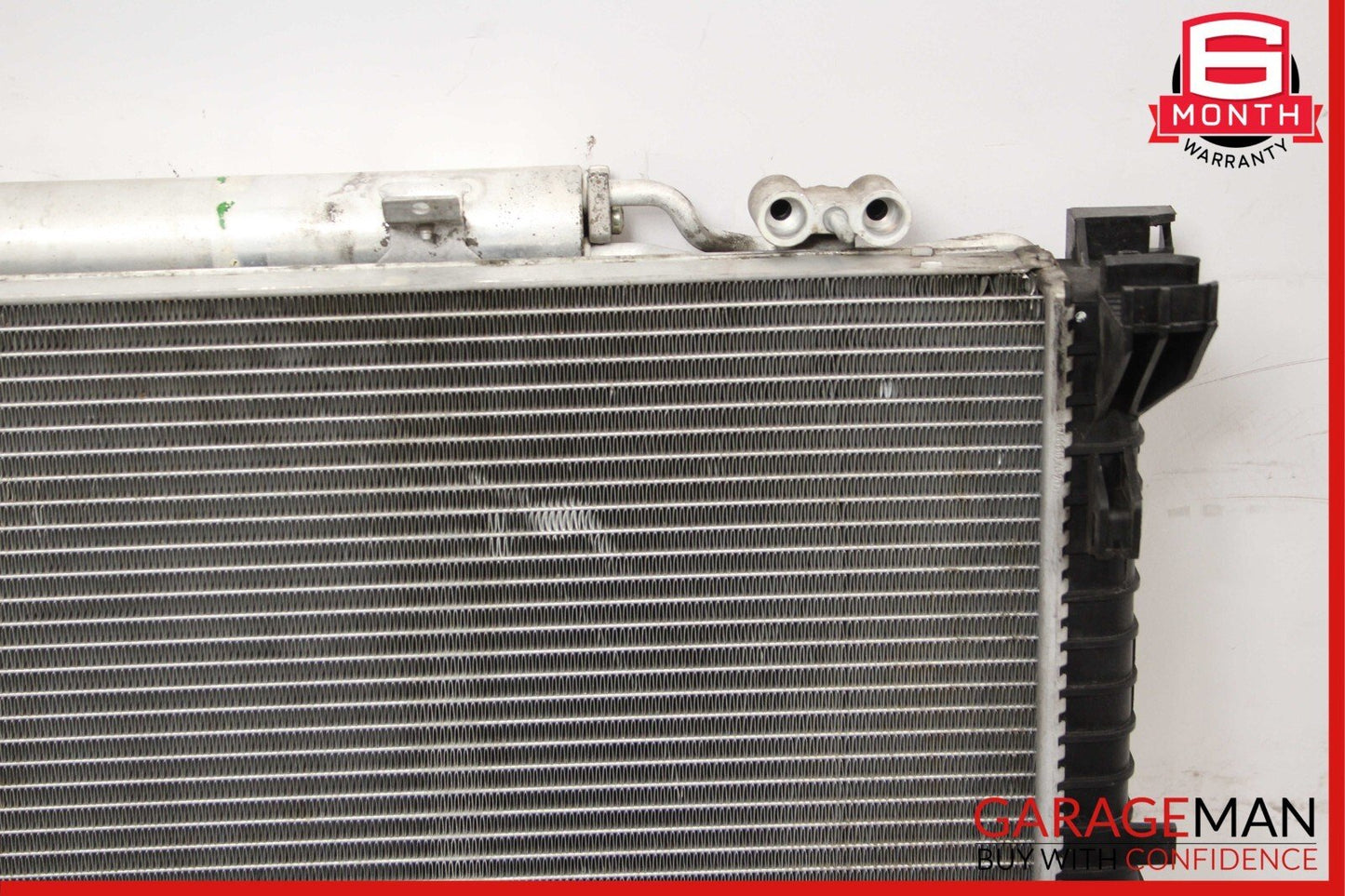 03-09 Mercedes CLS500 E500 Engine Cooling Radiator AC A/C Air Condenser Assembly
