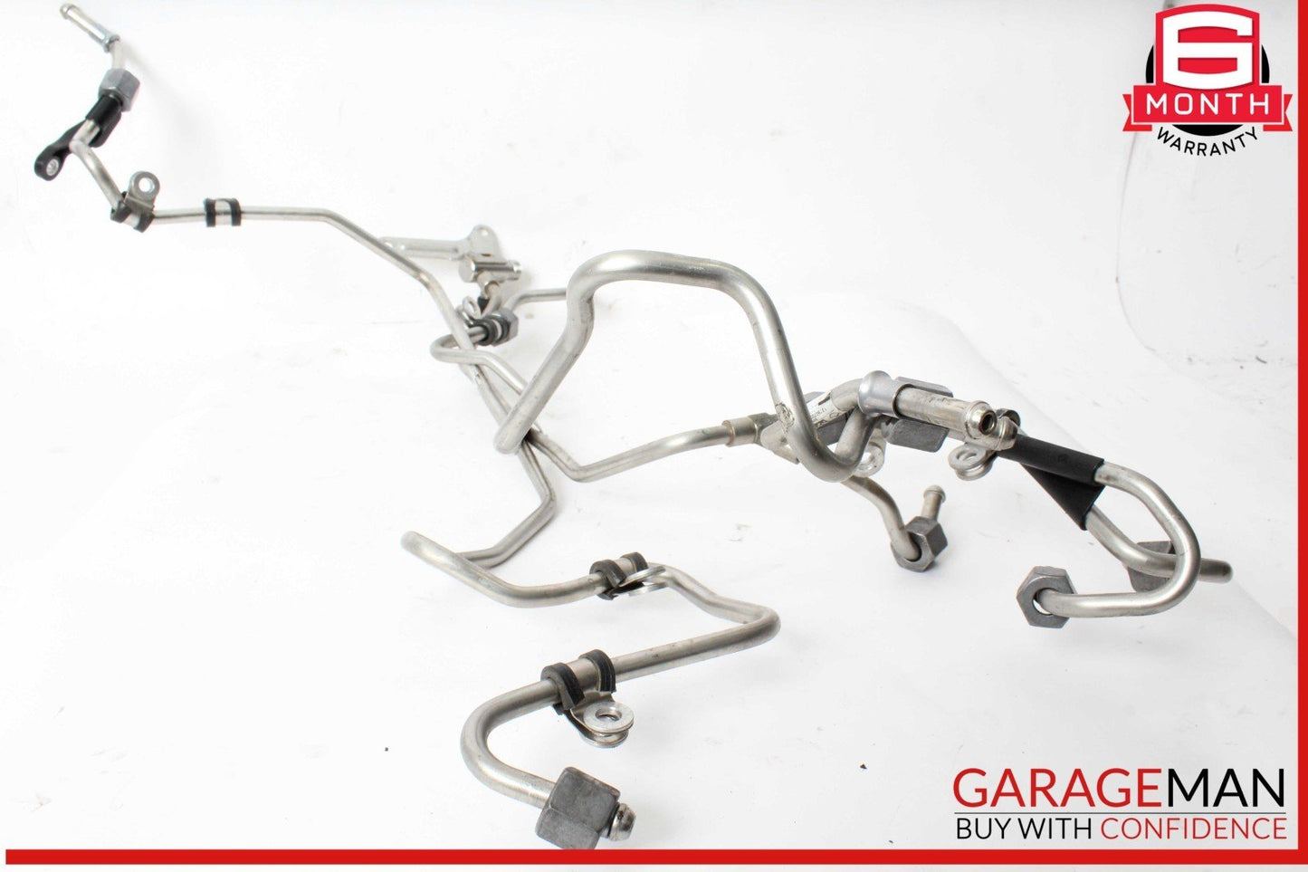 11-20 Mercedes X166 GL450 4MATIC S550 High Pressure Fuel Pump Line Set OEM