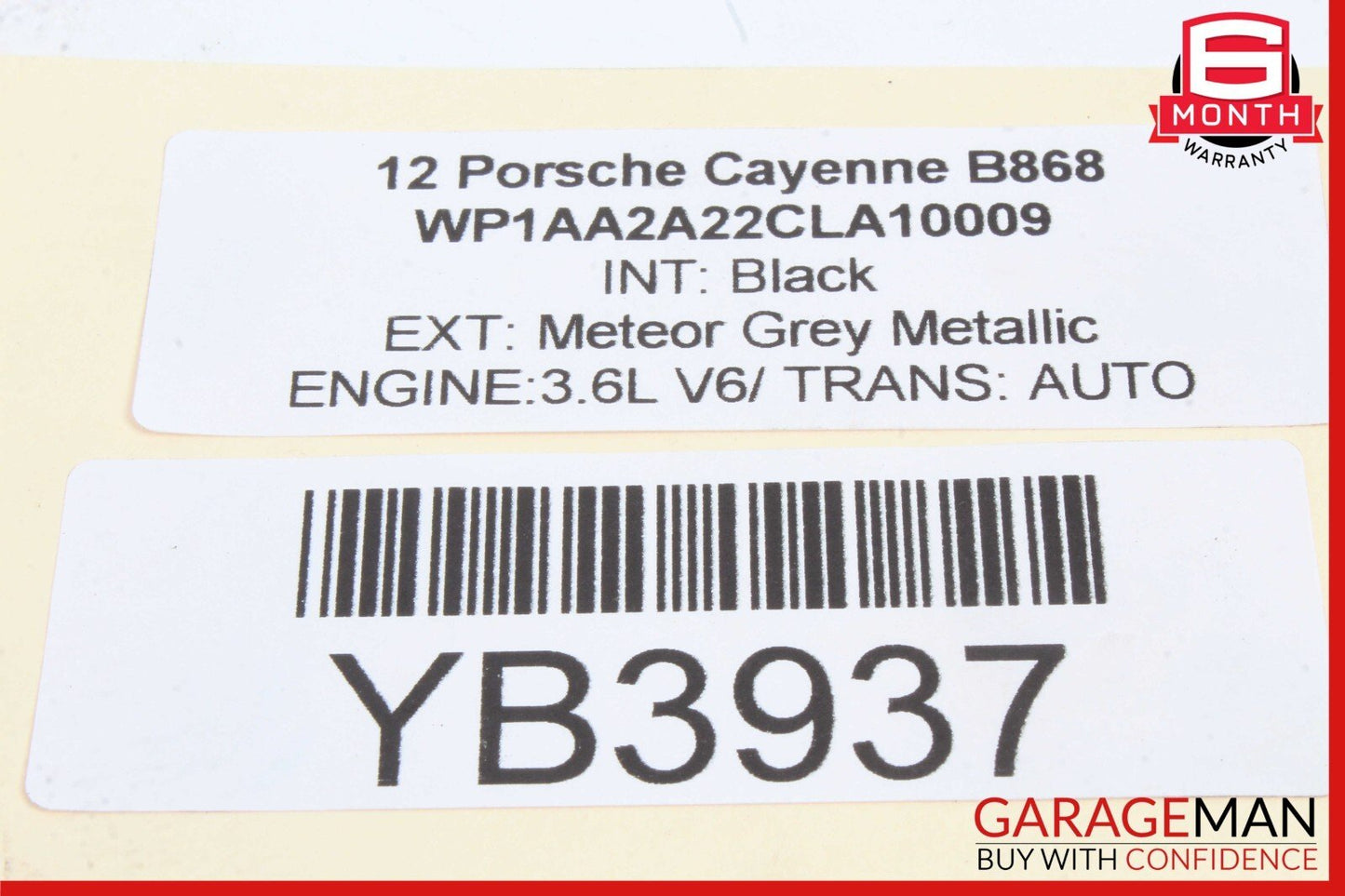 11-17 Porsche Cayenne 958 Front Left Driver Side Lower Control Arm 7P0407151 OEM