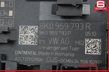 09-17 Audi Q5 SQ5 Front Left Driver Side Door Control Module Unit 8K0959793R OEM