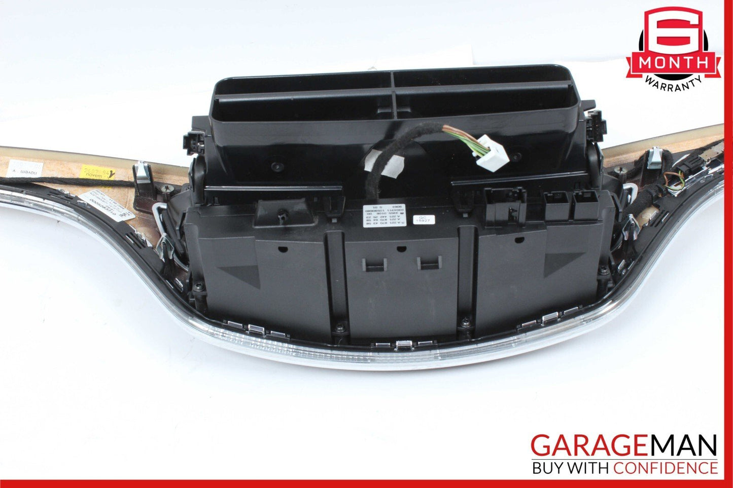 07-09 Mercedes W221 S550 Center Dash Trim Bezel Air Vent A/C Heater Assembly OEM