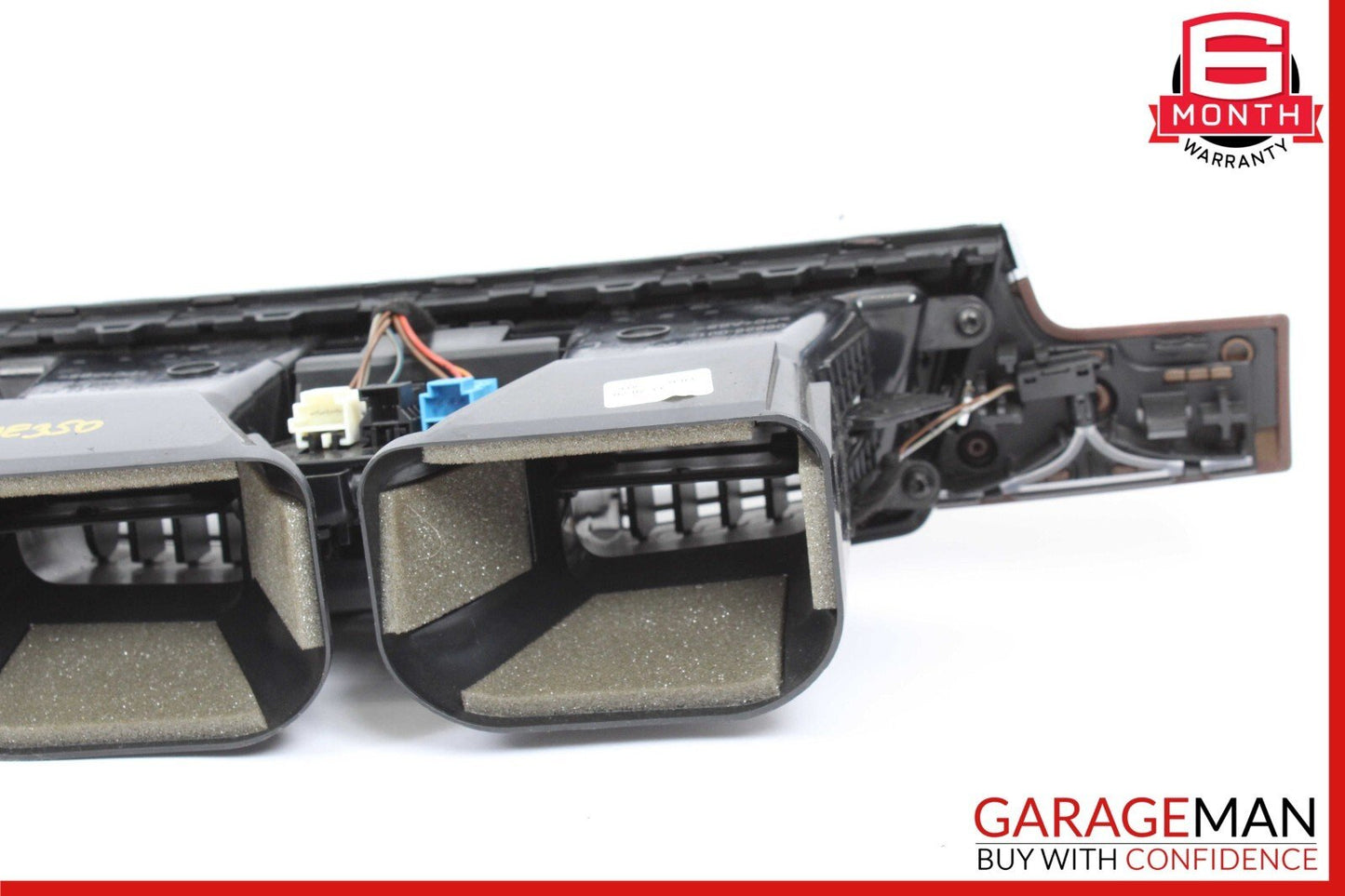 10-13 Mercedes W212 E350 Front Center Dash AC A/C Air Vent Grille Trim Assembly