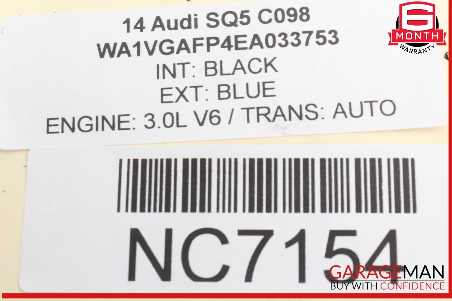 11-18 Audi SQ5 A8 Quattro Front Left or Right Side CV Axle Shaft 4G0407271F OEM