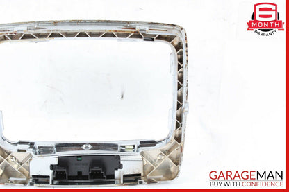 08-14 Mercedes C300 GLK350 E350 Center Console Shift Shifter Bezel Trim Silver