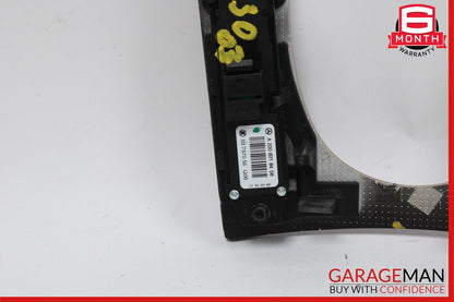 03-06 Mercedes W220 S430 S500 S55 AMG Center Console Shifter Bezel Trim Wood OEM