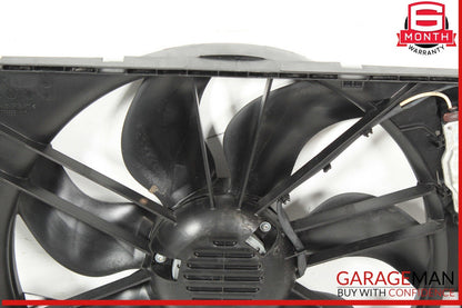08-18 Mercedes W212 E350 C300 Engine Radiator Cooling Fan Motor Shroud Assy OEM