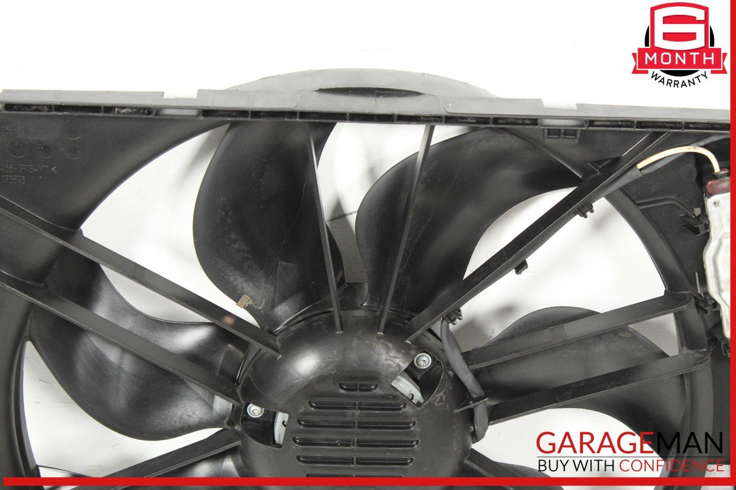08-18 Mercedes W212 E350 C300 Engine Radiator Cooling Fan Motor Shroud Assy OEM