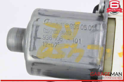 12-19 Mercedes X166 GL450 4MATIC Rear Left Side Window Regulator Motor OEM
