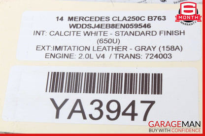 14-20 Mercedes W117 CLA250 GLA250 Rear Right / Left Suspension Lower Control Arm