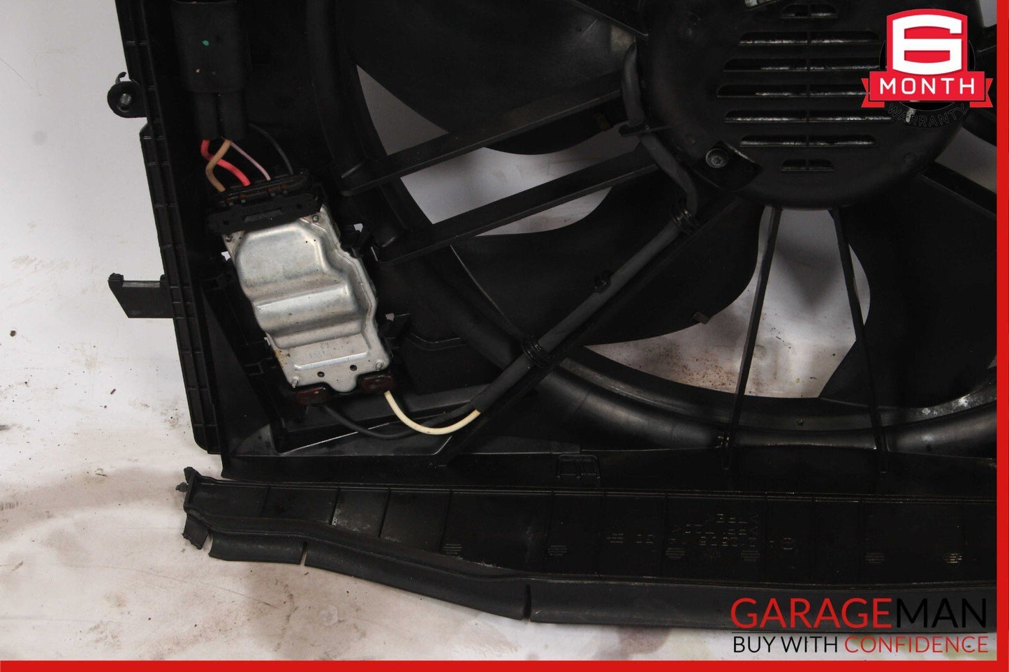 08-18 Mercedes E350 C300 E250 Engine Radiator Cooling Fan Motor Shroud Assembly