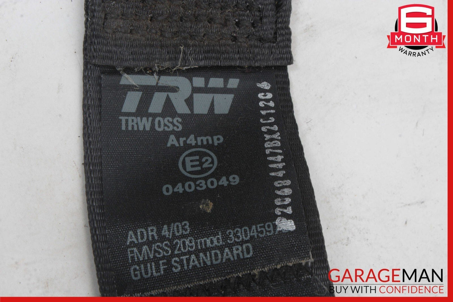 03-08 Maserati Quattroporte M139 Rear Left Side Seatbelt Seat Belt Retractor OEM