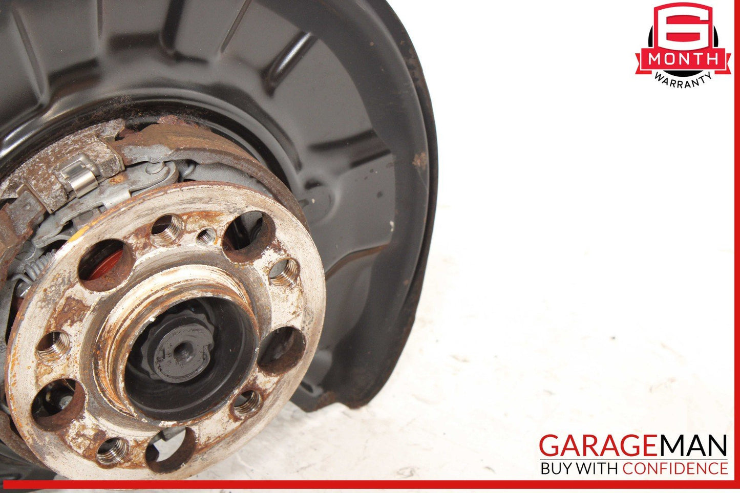 10-16 Mercedes W212 E350 Rear Left Spindle Knuckle Hub Bearing CV Shaft Assembly