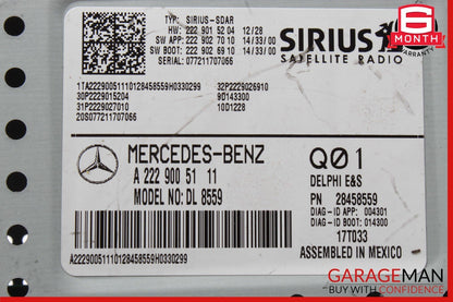 15-20 Mercedes W205 C300 C350e Satellite Radio Receiver Control Module Unit OEM