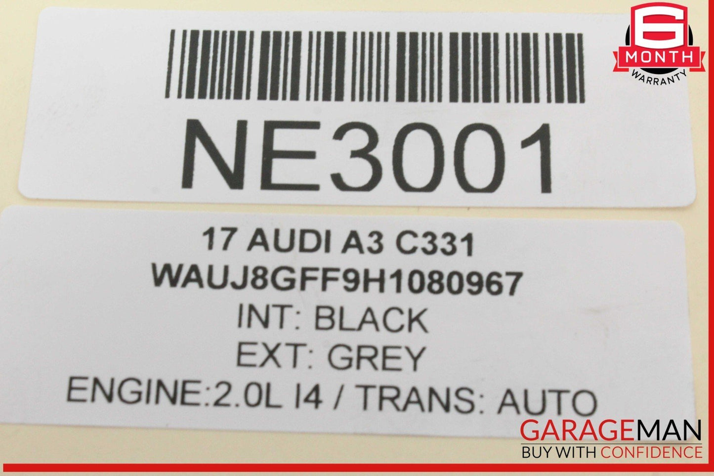 15-20 Audi A3 S3 Rear Right Passenger Side Door Lock Latch Actuator 8K0839016G
