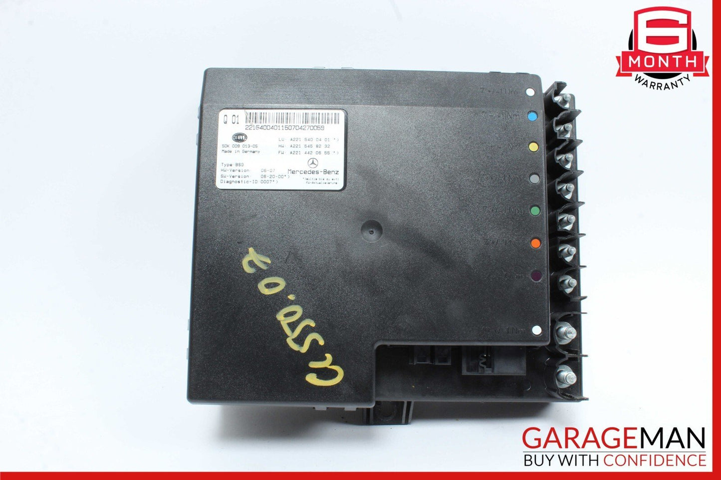 07-14 Mercedes W216 CL550 S550 Electric Power Supply Control Fuse Box Module OEM