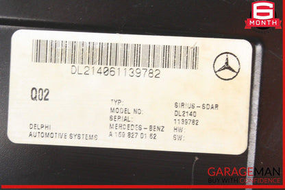 03-09 Mercedes W211 E550 E350 Sirius Satellite Radio Receiver 1698270162 OEM