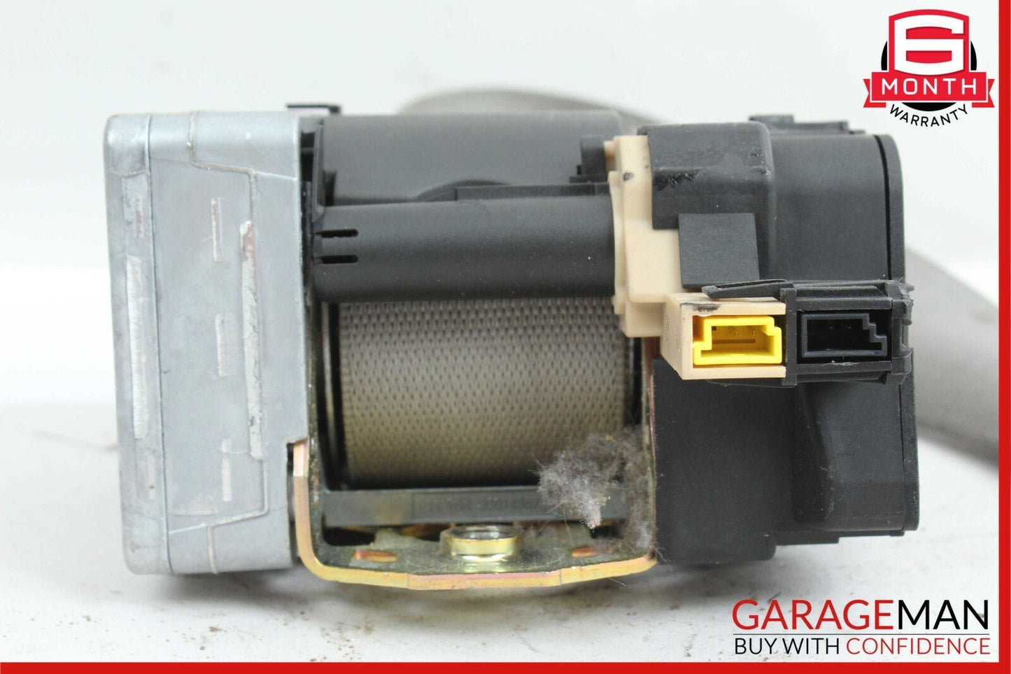 03-06 Mercedes R230 SL500 Front Left Driver Seatbelt Seat Belt Retractor Gray