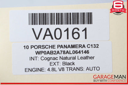 10-16 Porsche Panamera 970 Rear Right Side Console AC A/C Air Vent Grille OEM