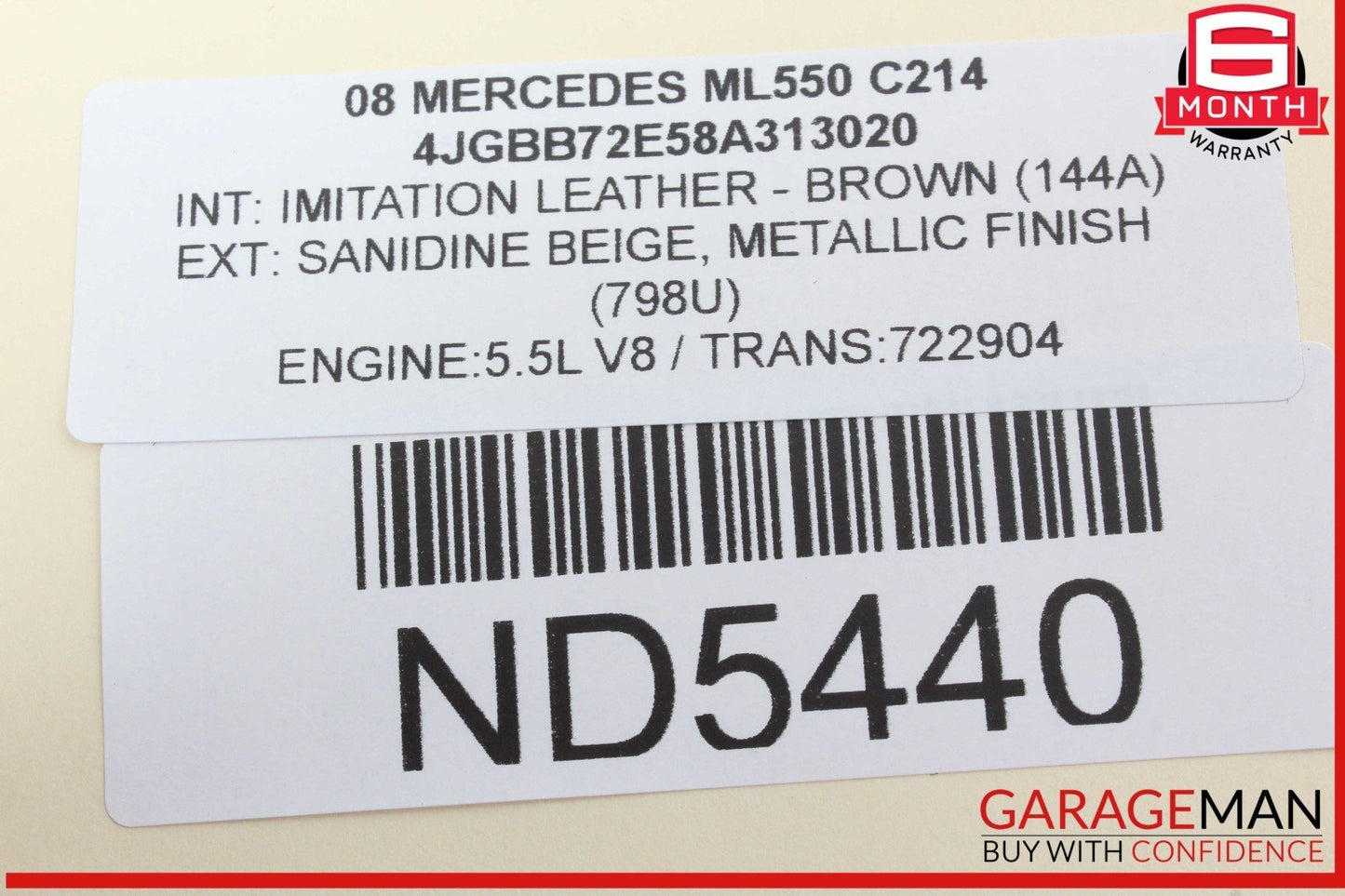 03-09 Mercedes W164 ML550 ML350 Sirius Satellite Radio Receiver 2118703389 OEM