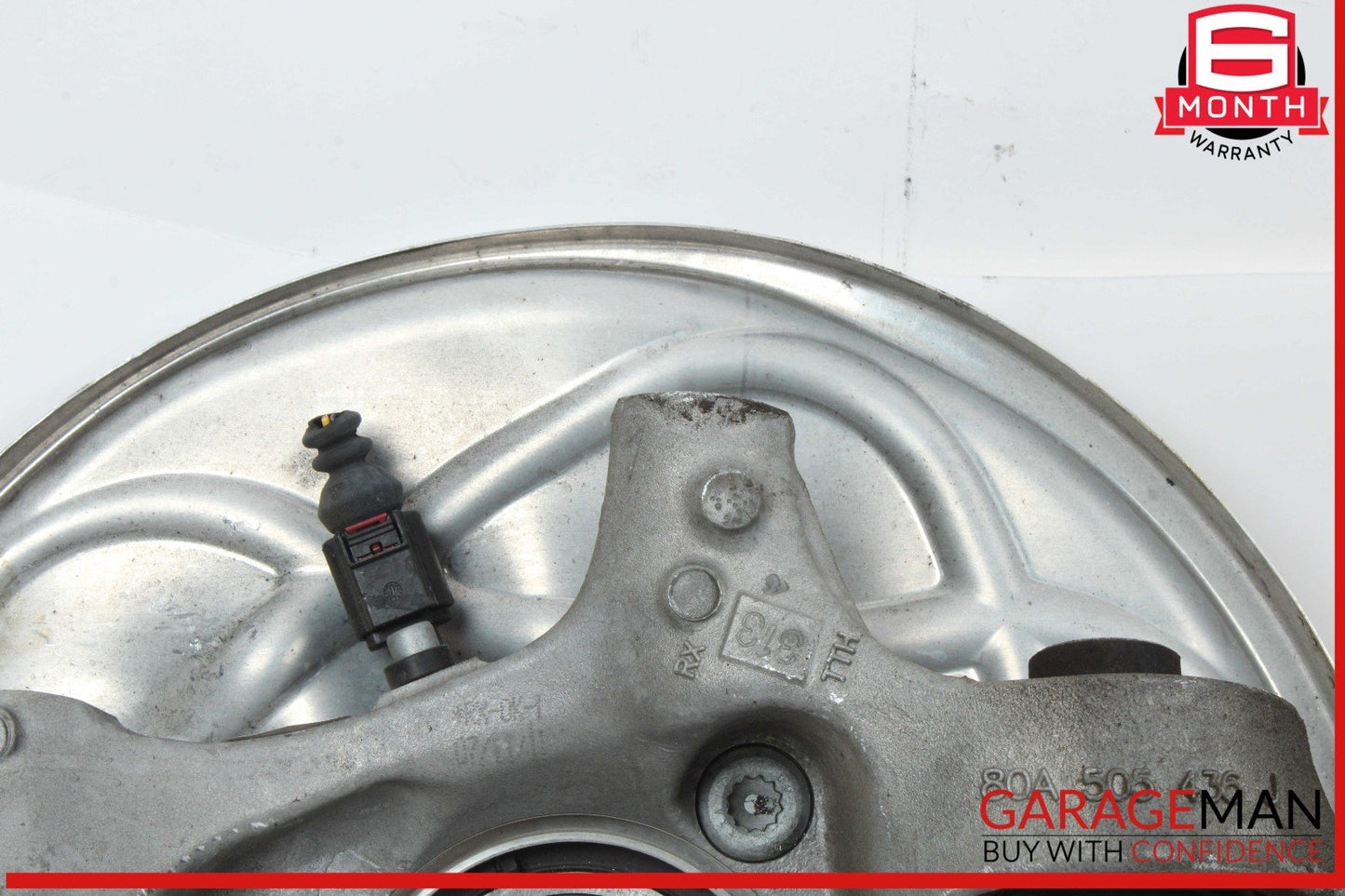 18-25 Audi Q5 Rear Right Passenger Side Spindle Knuckle Wheel Hub 80A505436J OEM
