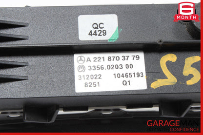 07-14 Mercedes CL600 S550 S63 ESP Parking Assist Suspension Switch Controller