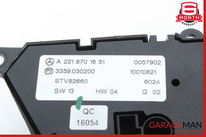 07-13 Mercedes S450 S550 CL600 Front Left Side Seat Adjust Control Memory Switch