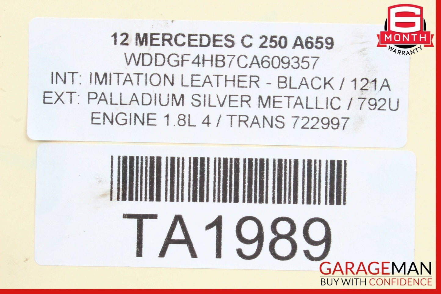 08-15 Mercedes W204 C250 C280 C350 Front Left RWD Spindle Knuckle Hub Bearing