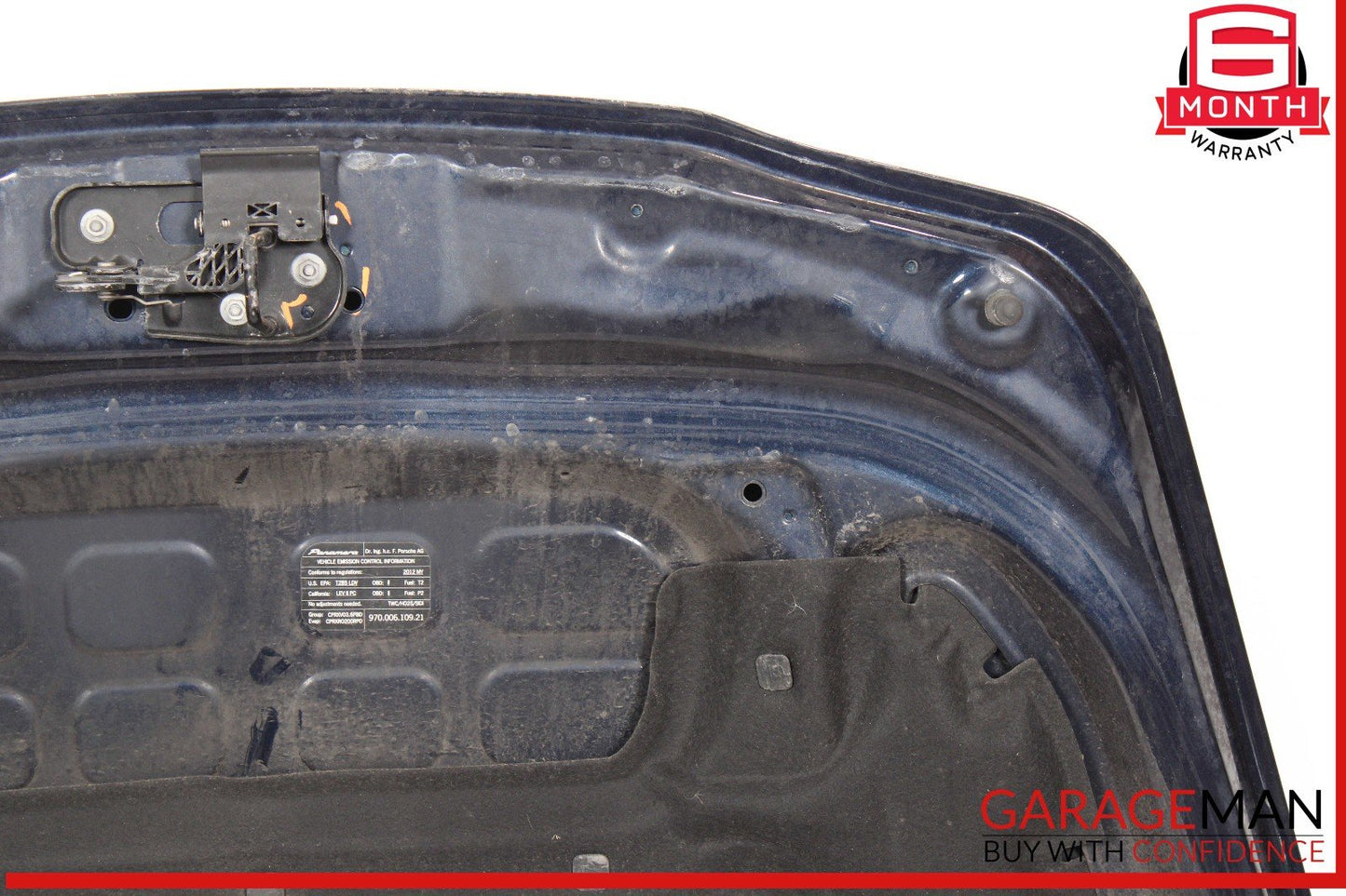 10-16 Porsche Panamera 970 Front Hood Bonnet Cover Panel OEM
