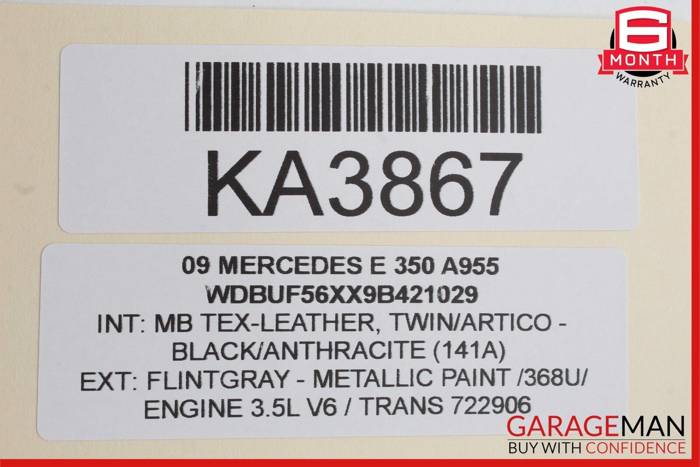07-09 Mercedes CLS350 E350 E550 Hazard Light Door Lock Switch Panel Control Wood