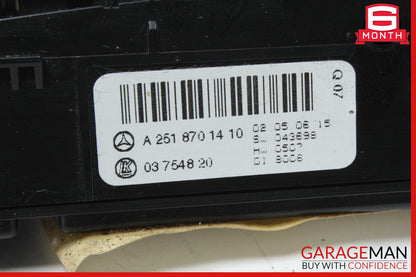 06-10 Mercedes W251 R500 R350 Center Dashboard Hazard ESP Control Switch OEM