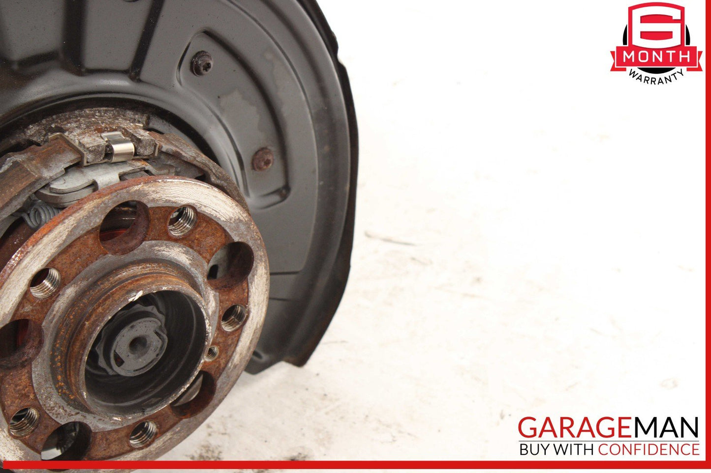 10-16 Mercedes W212 E350 Rear Right CV Shaft Spindle Knuckle Hub Assembly
