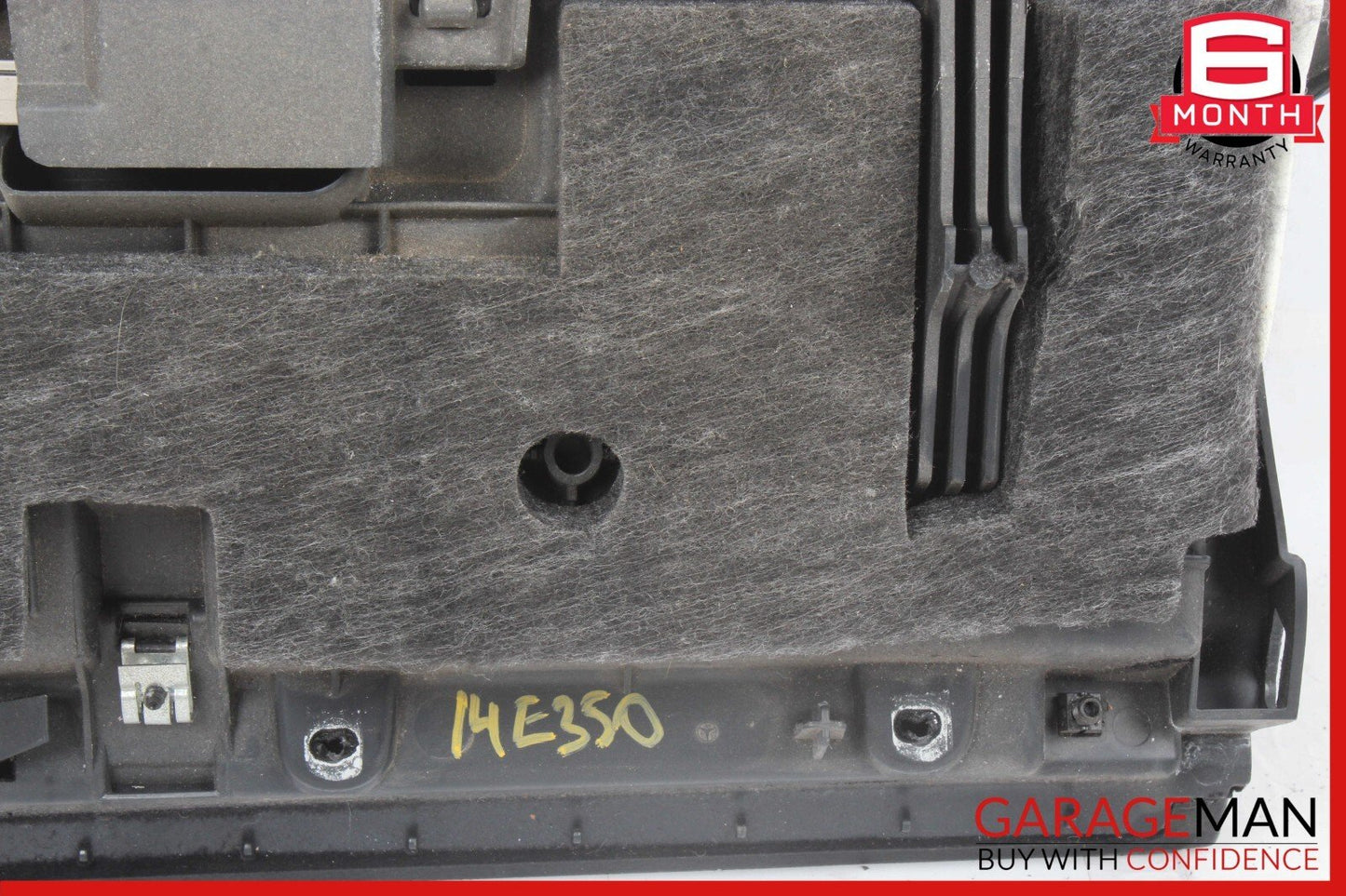 14-17 Mercedes W207 E350 E400 E550 Dashboard Glove Box Compartment Black OEM
