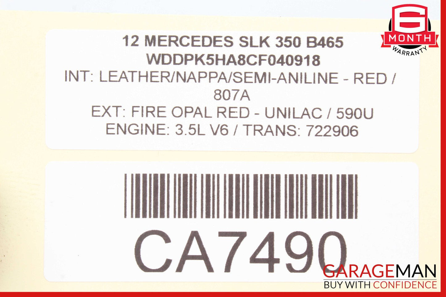 12-16 Mercedes R172 SLK350 Rear Left / Right Side Rearward Tie Rod Control Arm